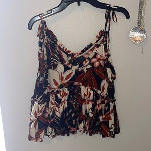 Tank top with adjustable straps